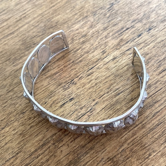 Vintage Silver King Tut Cuff Bracelet - Picture 2 of 3